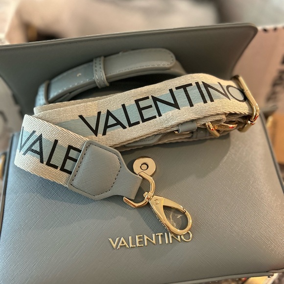 ❗️SOLD❗️Valentino V Zero RE Ladies Shoulder Bag in Polvere Blue - Picture 3 of 9